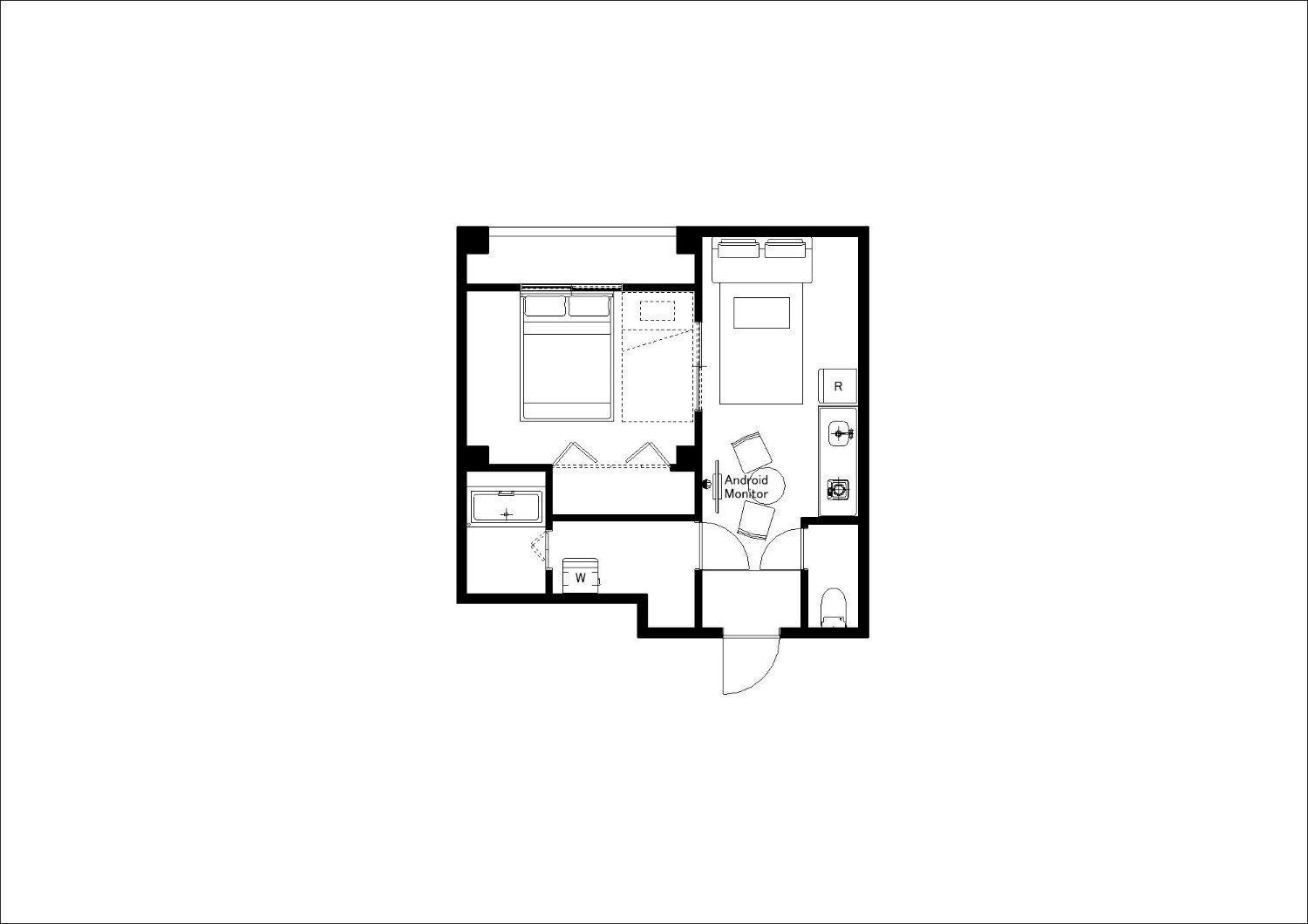 公寓 House Honkan *